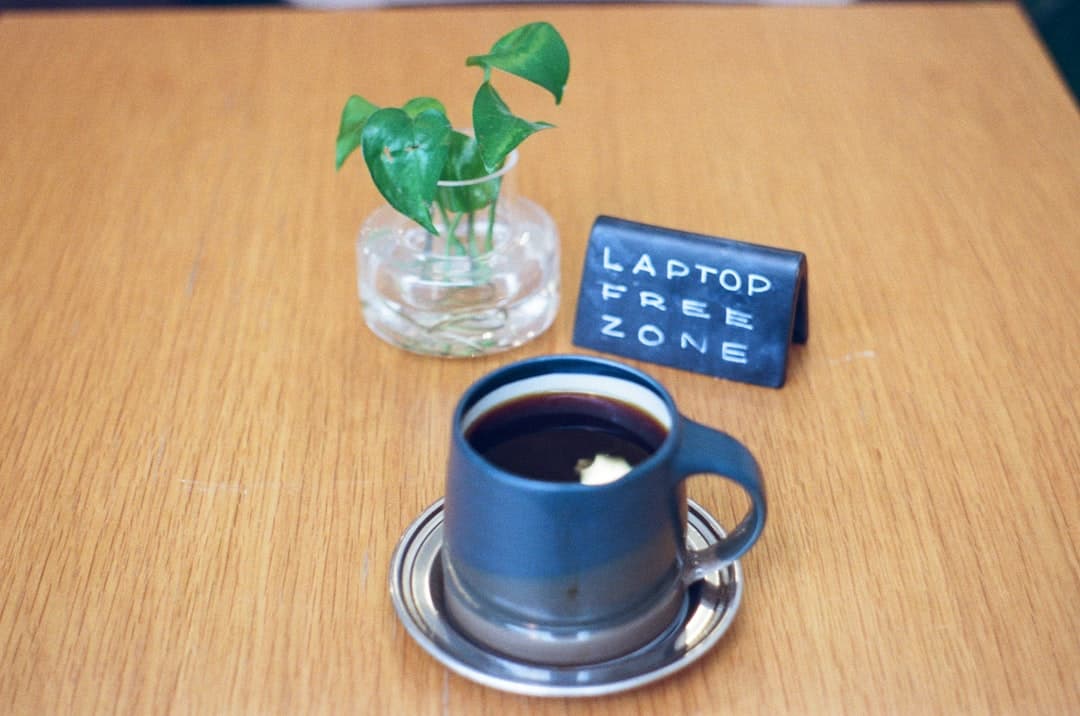 Public WiFi security in a cafe